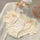 PEAR BLOSSOM COTTON SOFT FLORAL PANTY