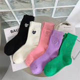 SWEET HERATS PURE COLORS COTTON SOCK