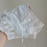 【SNOW DREAMS】FRENCH STYLE TRANSPARENT LACE COMFY PANTY xccscss.