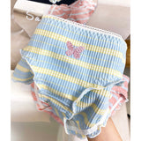 LITTLE BUTTERFLY EMBROIDERY PURE COTTON COMFY PANTY