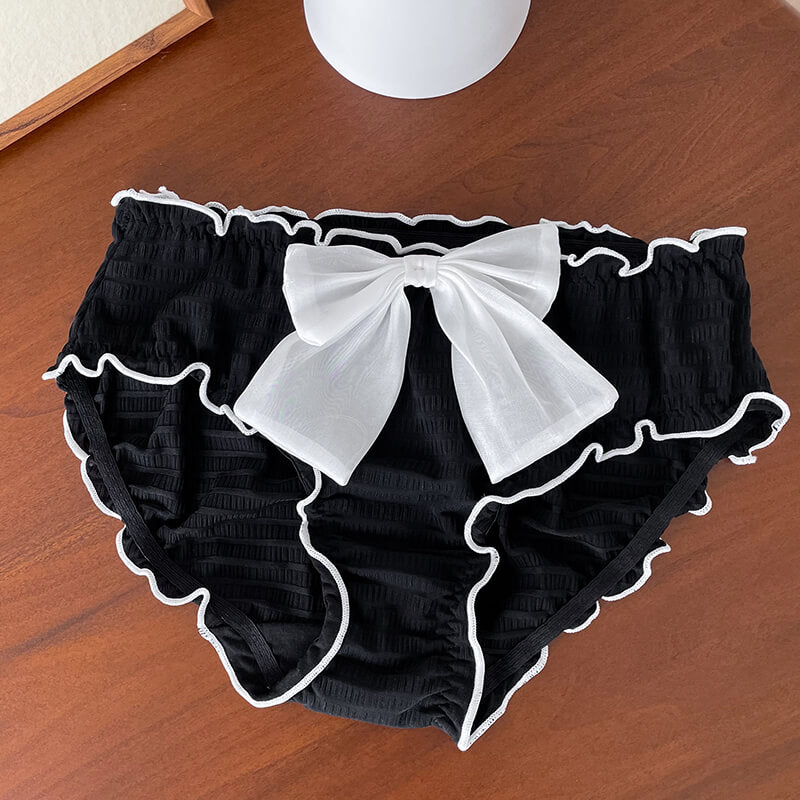 GENTLE BOWKNOT FAST DRY COMFORT PANTY