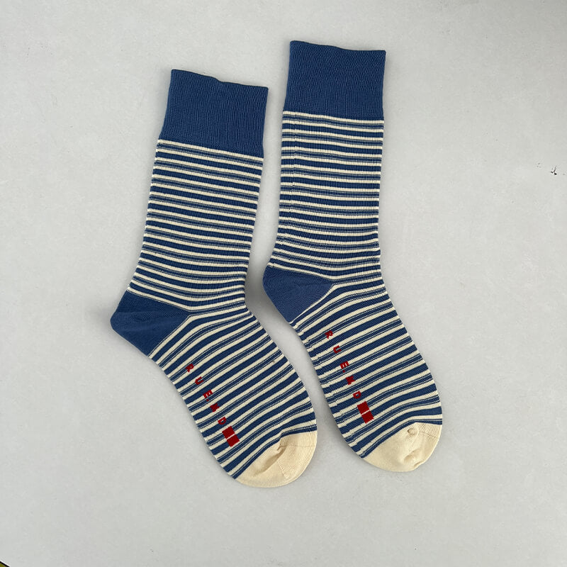 CANDY CANE COTTON SOCK
