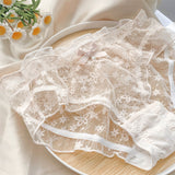 【SUMMER DAISY】TRANSPARENT LACE PANY xccscss.